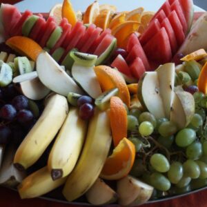 Taca z owocami - catering Obieżyświat