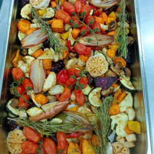 Grillowane warzywa - catering Obieżyświat